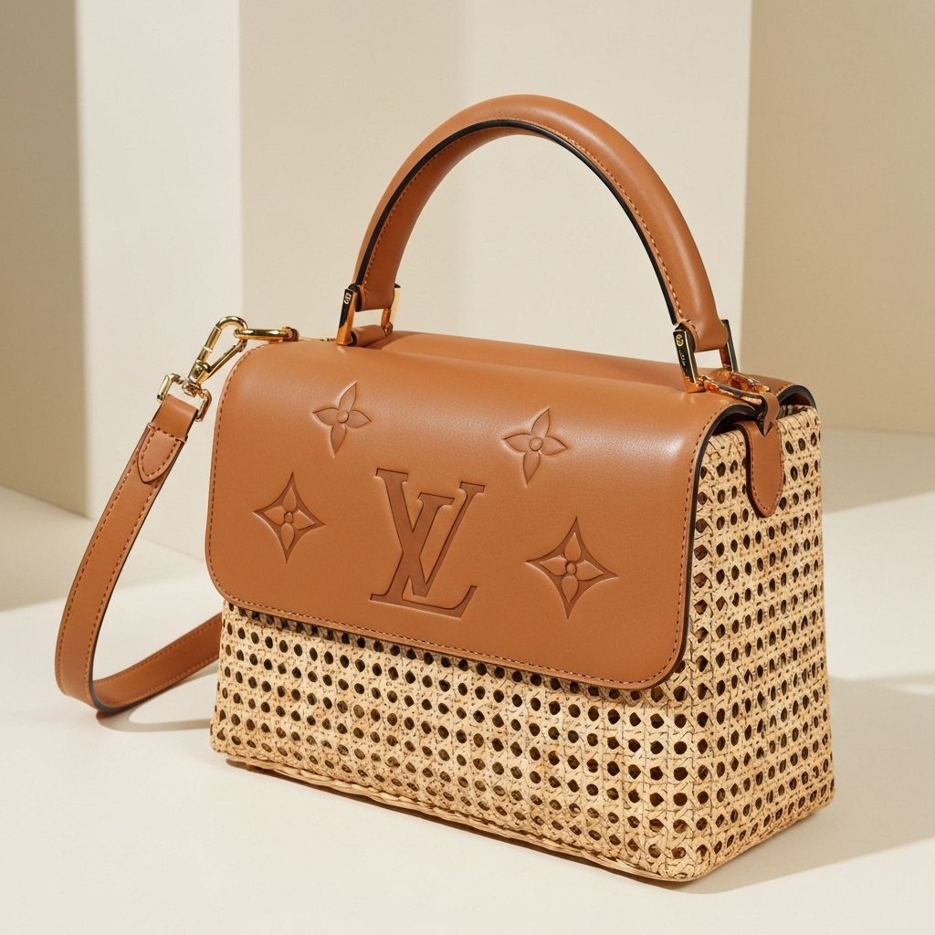 Louis Vuitton Cap Rattan & Couro